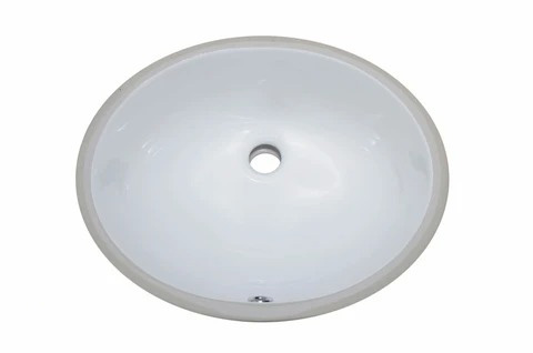 Oval Ceramic Bathroom Sink 1602